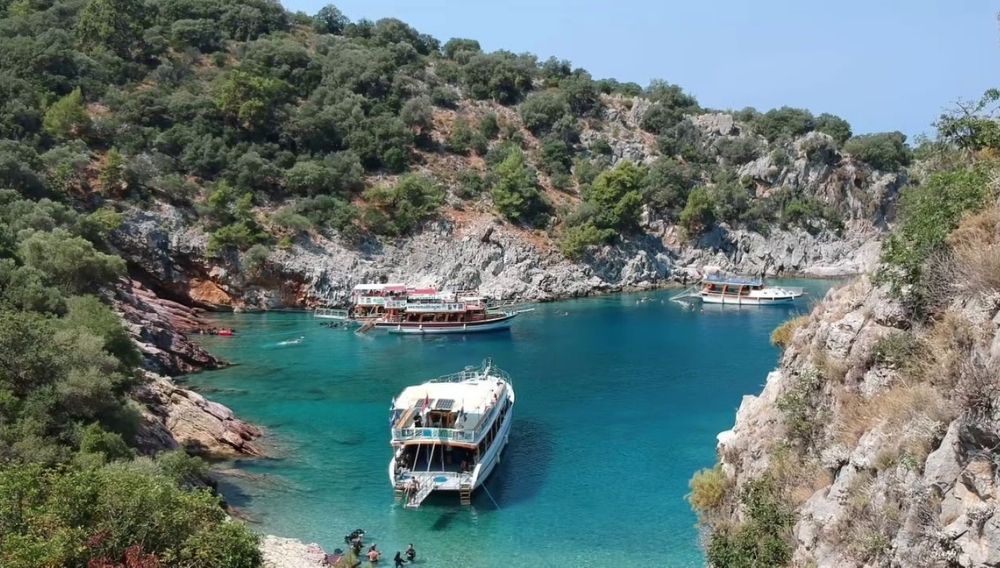 Fethiye dalyan koyu fethiye tam günlük dalış noktası